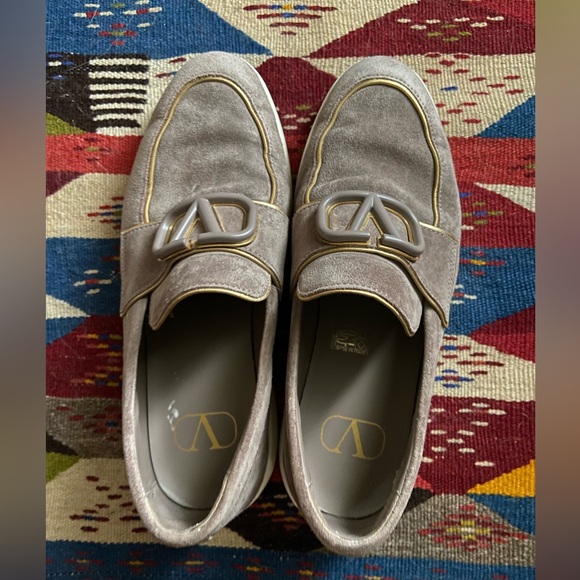 Valentino suede easy loafers size 36 with box - Picture 1 of 3